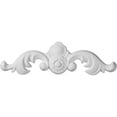 thumbnail image 1 of 9 In. W X 2.5 In. H X .75 In. P Architectural accent - Daniela Center With Scrolls Onlay, 1 of 1
