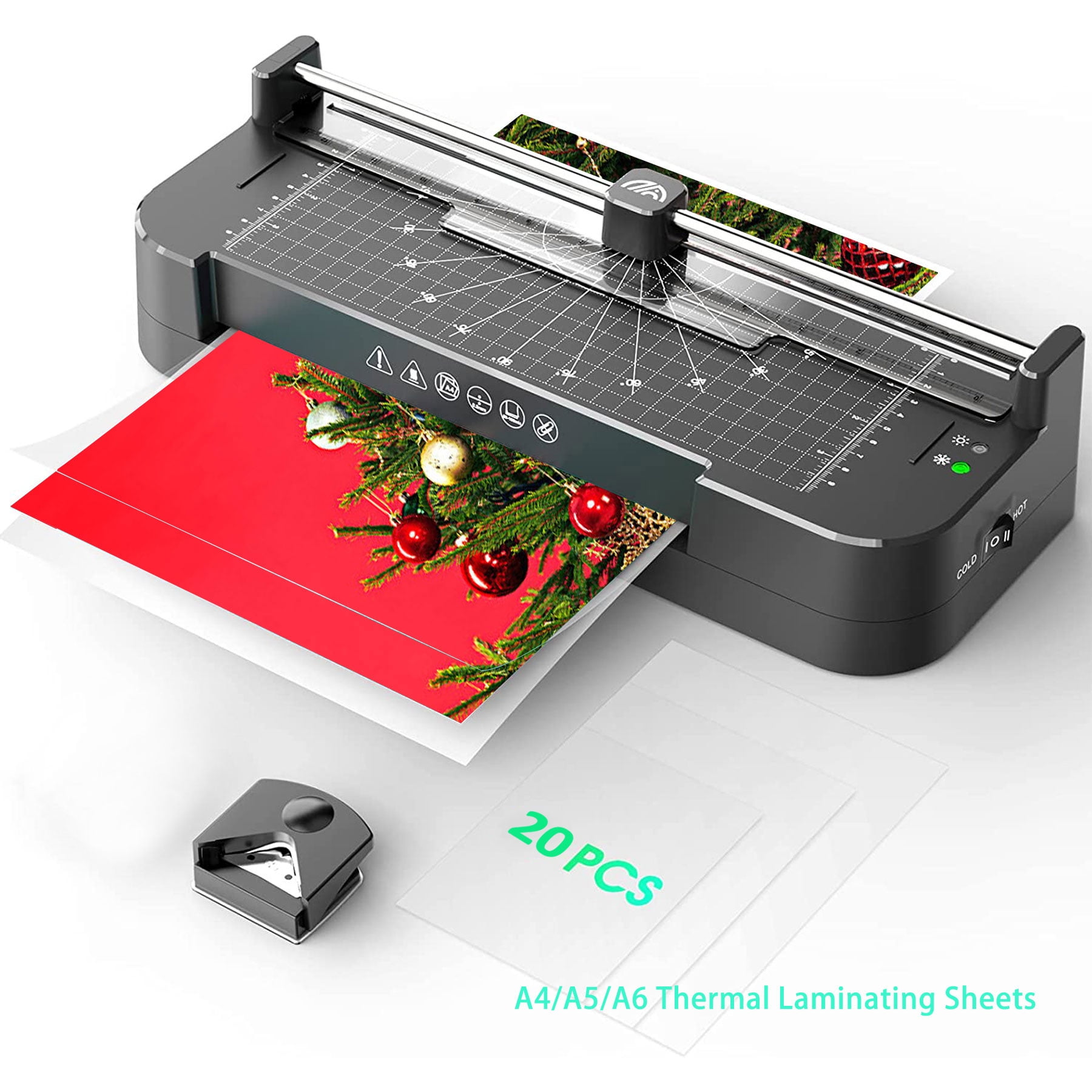 9Inch A4 Laminator with Hot and Cold Modes, Kejector Laminating