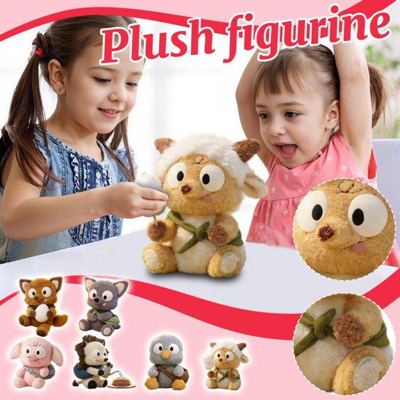 9 Inch Adorable Soft Plush Toy, Cuddly Stuffed Animal With Colorful / Vibrant Design Facial Details & Cozy Fluffy Fabric, Perfect For Snuggling, Playing & Decorating, For Family, Home & Gifting