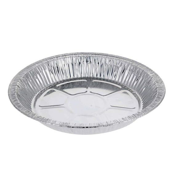 9-Inch Aluminum Disposable Cake Pan Extra Deep Durable Pan for Baking Cooking (200)