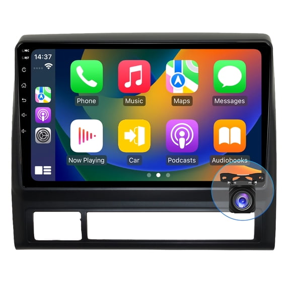9 Inch Android 13 4-64g Car Stereo for Toyota Tacoma Radio 2005-2013 with Apple CarPlay Android Car Car Radio Touch Screen Supports GPS Navigation