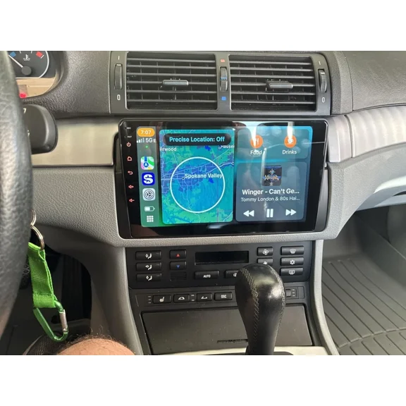 9 Inch Android 13 Car Stereo for BMW E46 1999-2005, Snapdragon Octa-Core, 4G LTE, 4GB+64GB Wireless CarPlay & Android Auto | Built-in GPS Navigation, AHD Backup Camera, FM/AM, SWC & Mic