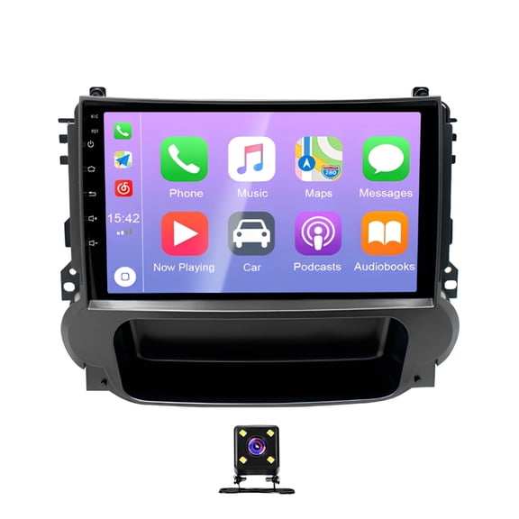 9 Inch Android 13 Car Stereo for Chevy Malibu 2011-2015, 2+64G with Wireless Apple Carplay & Android Auto, 4-LED Backup Camera, GPS FM SWC