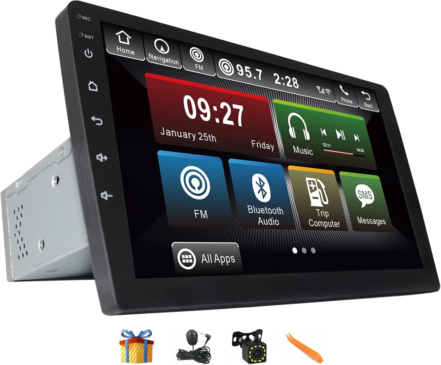 9 Inch Android Double DIN Car Stereo Radio GPS 4G+64G+4G LTE