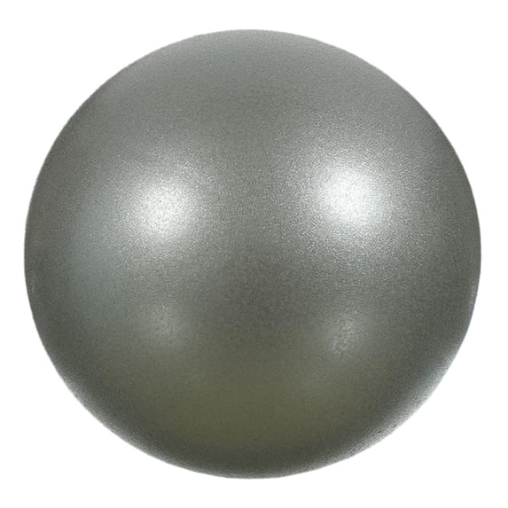 9-Inch Anti-Burst Mini Exercise Ball,Soft Non- Yoga Ball with Inflation Straw for Core Training,Pilates & Stability(Grey)