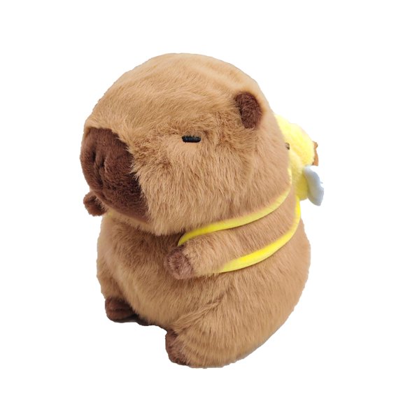 9 Inch Bee Outfit Capybara Plush, Dress Up Birthday Gift Plush Doll