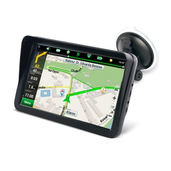 9 Inch Car GPS Navigator HD LCD Screen 256MB Navitel Satellite Navigation Truck GPS Navigator Europe USA Maps ,Flexible Double Bracket Installation