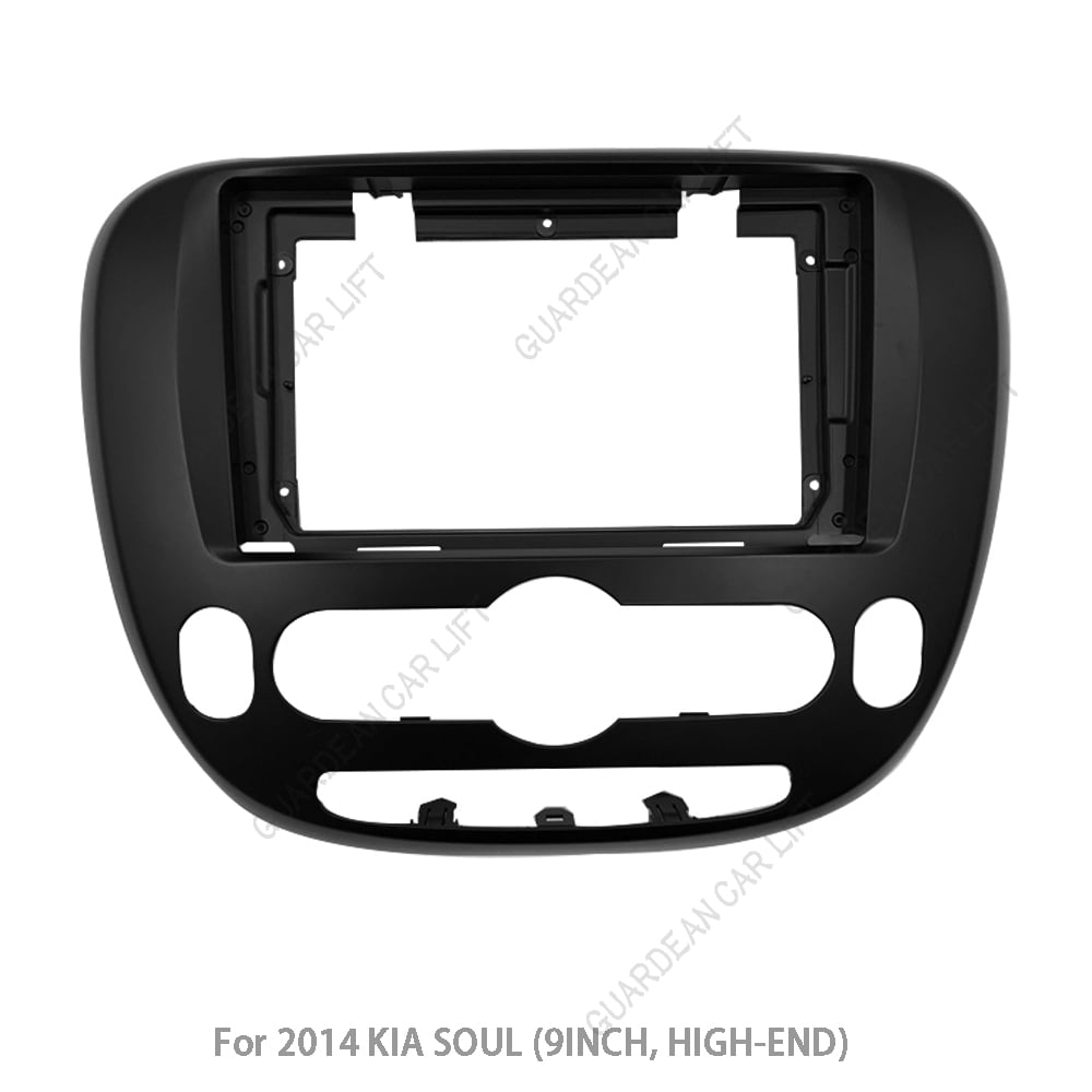 9-Inch Car Radio Fascia Panel – Dash Frame For Kia Soul 2014-2018 (Center Mount)