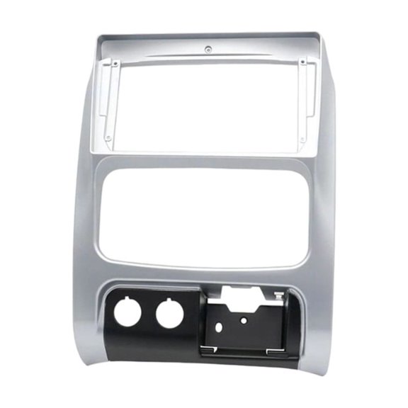 9 Inch Car Radio Fascia Panel for Liberty 2002-2007 and 2001-2007, ABS Plastic Dashboard Stereo Bezel Frame Kit