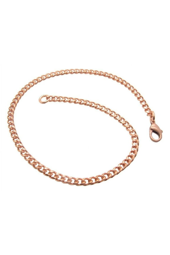 9 Inch Copper Bracelet, 3/16 of an inch wide, CB009G - Made in the USA. Light weight design.
