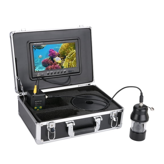 9 Inch DVR Recorder Underwater Fishing Video Camera Fish Finder IP68 Waterproof 38 LEDs 360 Degree Rotating Camera 20m 50m 100m
--------
Waterproof Underwater Fish Finder