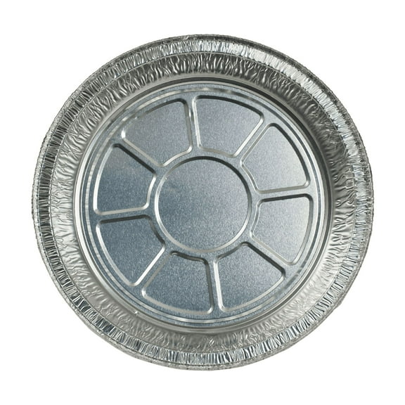 9 Inch Disposable Round Aluminum Foil Take-Out Pans – Perfect for Restaurants & Small Businesses (50)