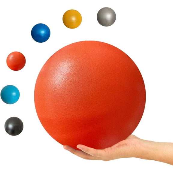 9 Inch Exercise Pilates Ball Mini Exercise Barre Ball for Yoga,Stability Exercise Training Gym Anti Burst and Slip Resistant Balls Physical Therapy Improves Balance, Core Strength
