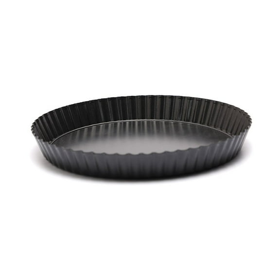 9 Inch Flan Fluted Tin Tart Pie Pan Cake Baking Tray Non Loose Base For Mold YIWEI