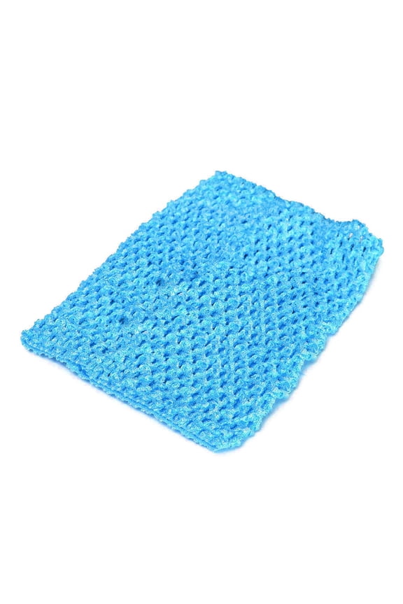 9 Inch Girl Elastic Knitted Crochet Tutu Tube Tops Tensile Children Chest Wrap Wide Crochet Stretch Headbands