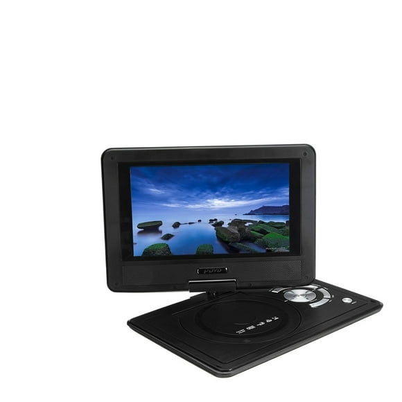 9 Inch HD TV Portable DVD Player 16:9 LCD Screen CD Game TV Player USB Radio Adapter DVD Players ,Anti-Shock Protection