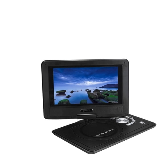 9 Inch HD TV Portable DVD Player 16:9 LCD Screen CD Game TV Player USB Radio Adapter DVD Players - On-the-Go Fun
