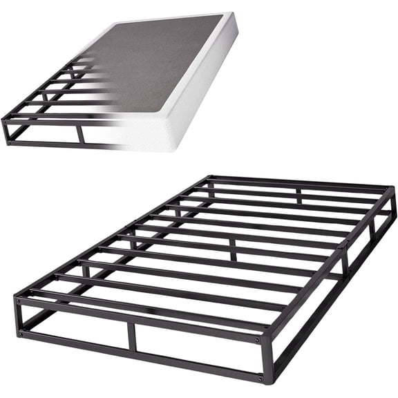 9 Inch High Profile  Box Spring   Frame Mattress Foundation, Quiet Noise-,Easy Assembly, 3000lbs  Weight Capacity