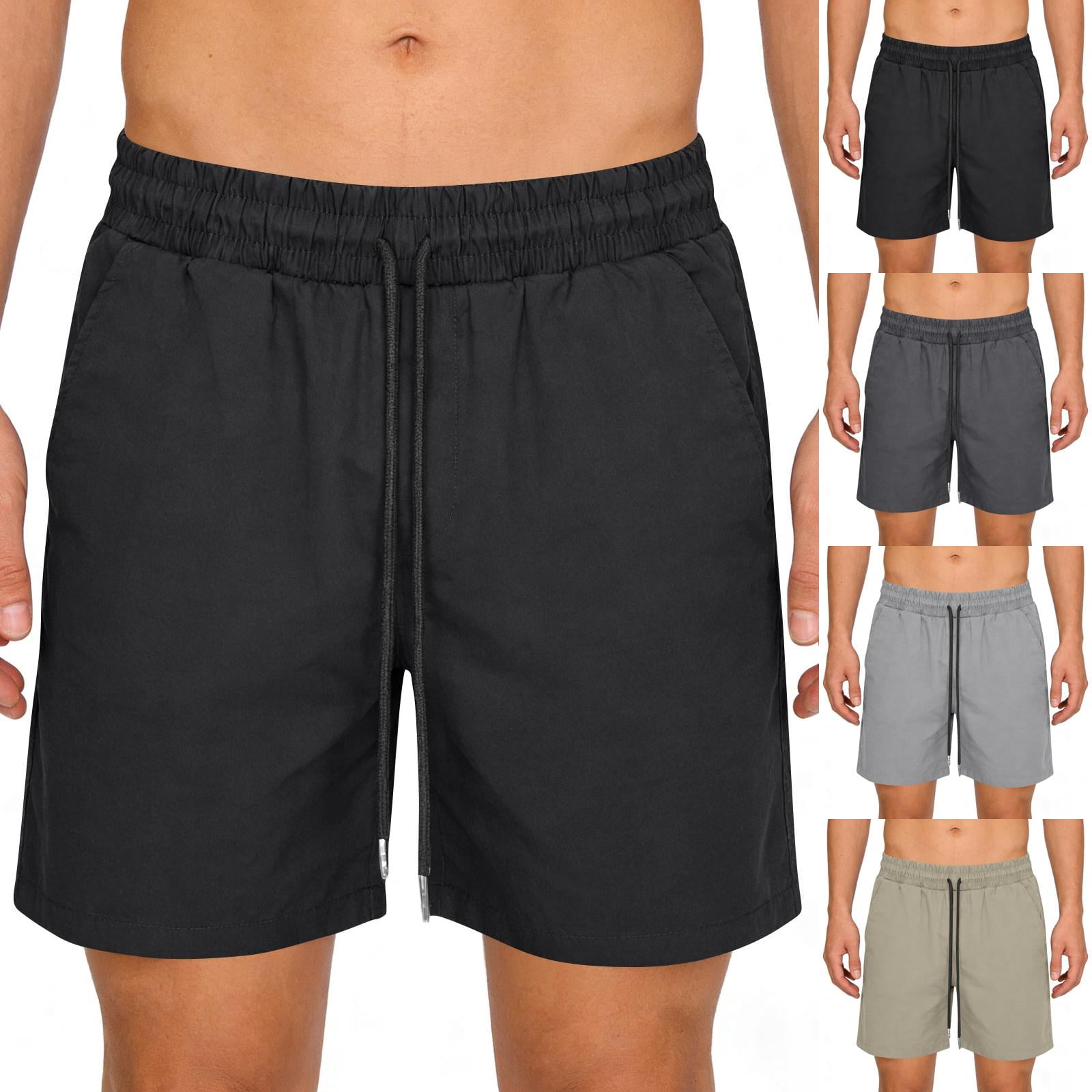 9 Inch Men Swim Trunks with Mesh Lining Quick Dry Breathable Pockets ...