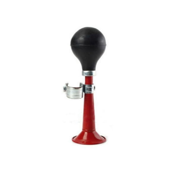 9 Inch Metal Plated Bicycle Air Horn - Loud Sound, Easy Installation, and Stylish Colors