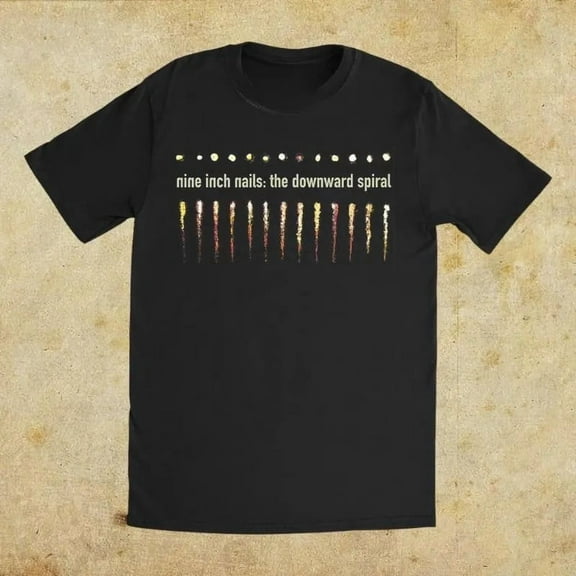 9 Inch Nails Band T-Shirt Vintage Industrial Rock Tee