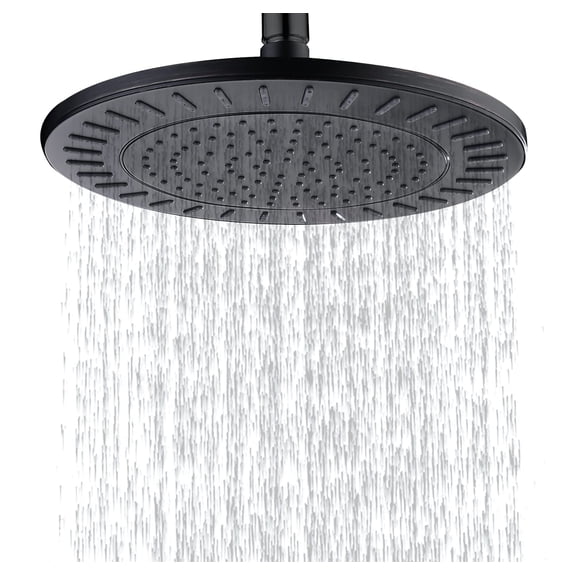 9 Inch Oil Rubbed Bronze Overhead Rain Showerhead