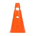 thumbnail image 1 of 9-Inch PE Training Cones for Soccer Basketball Drills Agility Obstacle Course and Sports Fitness, 1 of 5