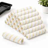 9-Inch Paint Roller Covers, 3/8-Inch Nap, Washable Reusable, Pack of 24 ...