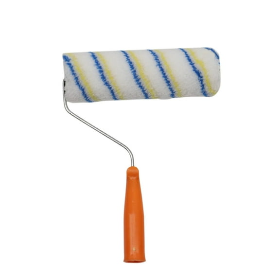 9-Inch Paint Roller with Durable Handle, High-Density Microfiber Cover for Smooth and Even Paint Application on Walls and Ceilings
