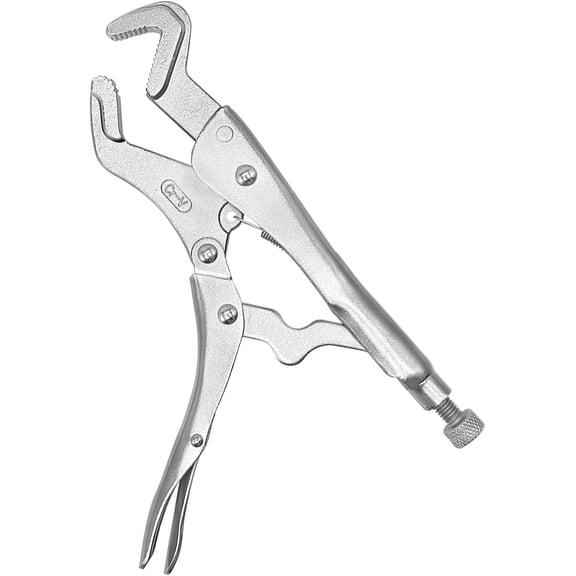 9-Inch Parrot Nose Vise Grip Plier, Multi-Use Adjustable Locking Jaw | Jaw Capacity 1/4" to 1-1/4", Non-Slip Grip, for Sway Bar Link Removal, Automotive & Pipe Clip Repair, Workshop, Home