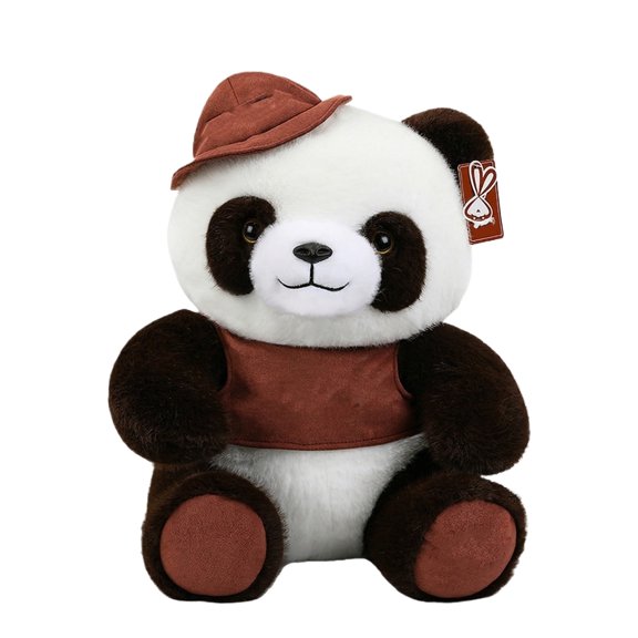 9 Inch Plush Stuffed Animals Toy, Cute Plush Animals Plush Toys Decoration for Themed Parties, Surprise Sleeping Plushie Dolls Gifts for Boys Girls (Panda)