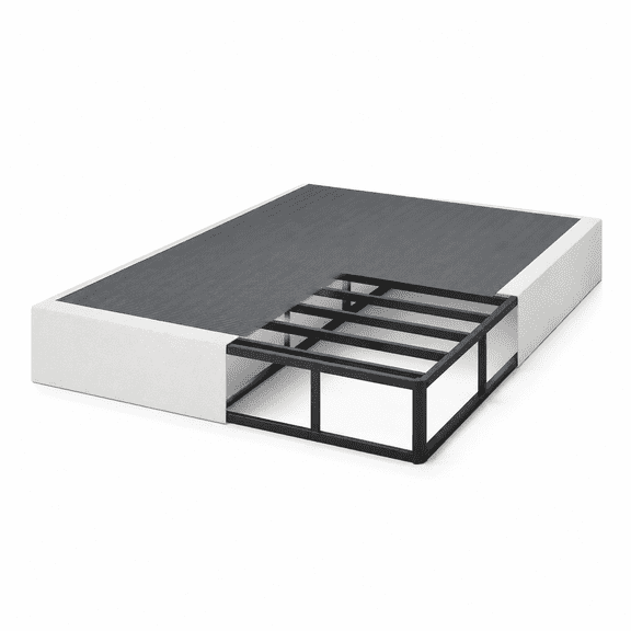 9 Inch Queen Box Spring, Heavy Duty 3000LBS Metal Base | Noise-Free Bed Foundation, Tool-Free Easy Assembly, Mattress Support Base for Queen Bed