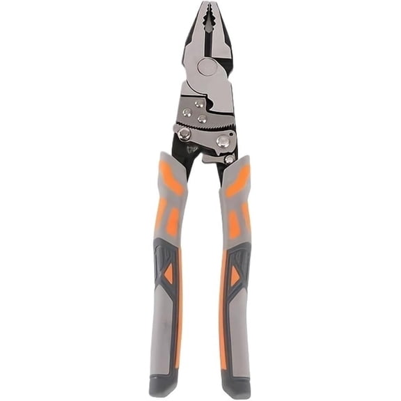 9 Inch Ratchet Wire Cutter Pliers, Self-Locking Cable Cutting Tool with Ergonomic Grip for Electrical and DIY Projects