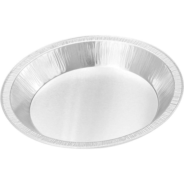 9 Inch Round Aluminum Foil Baking Pan Disposable Oven Safe Pans for