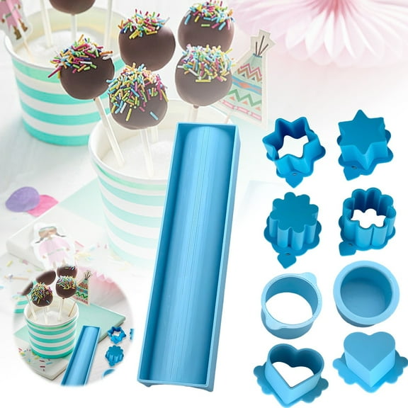 9 Inch Round Cake Set - 9 Piece Cupcake Maker & Cutter Kit, , Desserts, Easy to Use, Dishwasher Safe, Baking Supplies