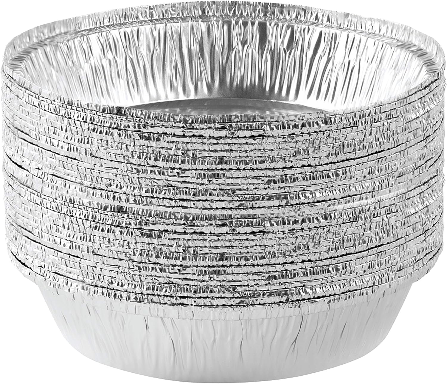 9 Inch Round Tin Foil Cake Pans Disposable Aluminum, Freezer & Oven