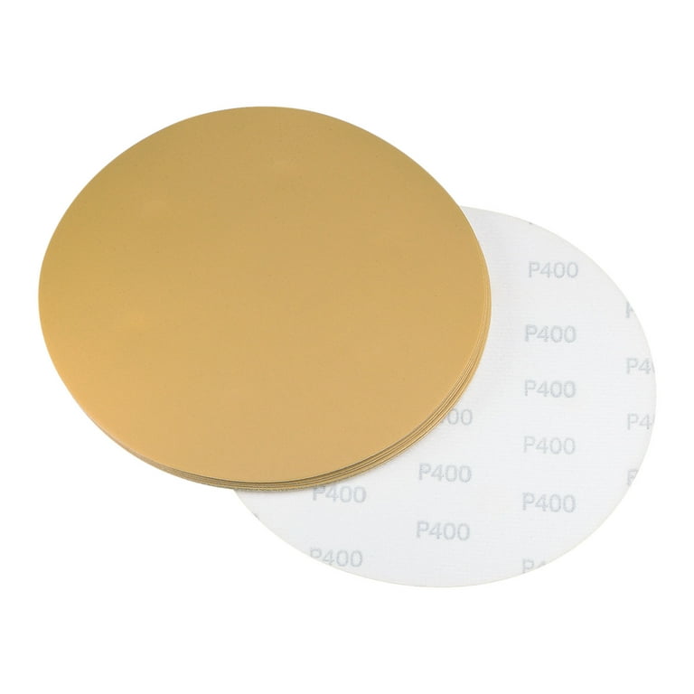 9 Inch Sanding Discs 400 Grits Aluminum Oxide Abrasive Hook and