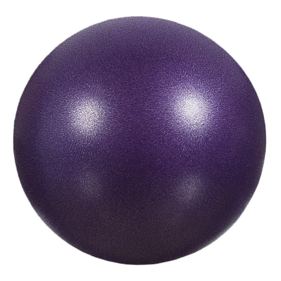 9 Inch Soft PVC Yoga Exercise Ball Anti-Slip Pilates Core Training Ball with Inflatable Straw for Strength Stability Workout Home Gym Fitness Equipment