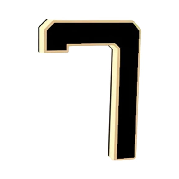 9 Inch Solar Lighted House Numbers for Outside, Light Up Waterproof LED Address Numbers Signs for Houses, Large Personalized Illuminated Exterior Modern House Numbers Light (A-D,0-9)