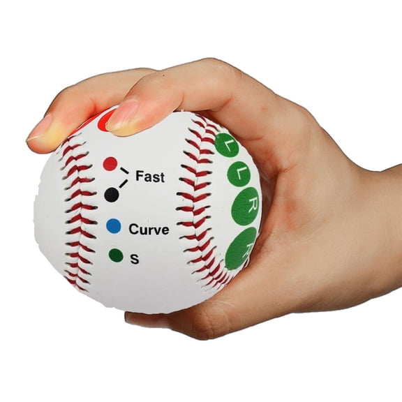 9 Inch Standard Baseball for Training, Wenini Softball Combo for Middle Elementary Students, Multi-Functional Sports Ball for School Practice Games with Safe Rubber Core, White