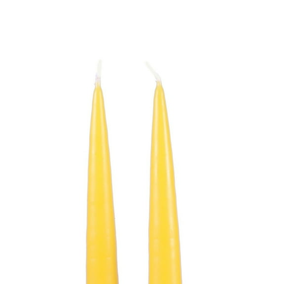 Traditional Danish Style Pointed Taper Candles - 9 Inch - Pairs