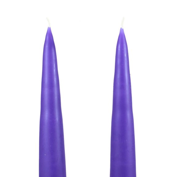 9 Inch - Traditional Danish Style Pointed Taper Candles