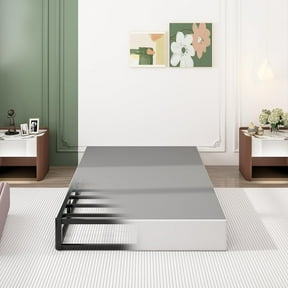 9 Inch Twin Box Spring, Heavy Duty Metal Mattress Foundation, 3000 lbs Capacity, High Profile, Noise-Free, Easy Assembly with Fabric Cover