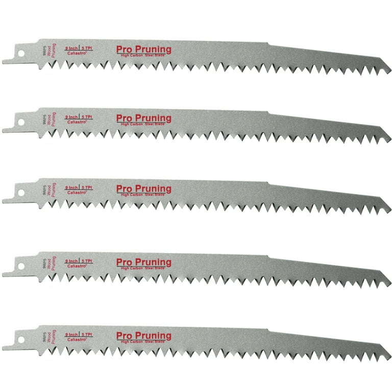 9 Inch High Quality Carbon Steel Wood Pruning Cutting Sawzall Saw Blades 5 TPI 5 Pack Walmart