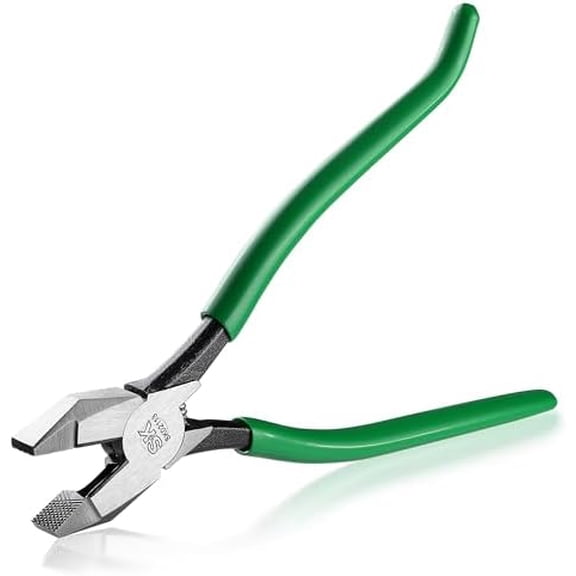 9" Ironworker's Pliers, Wire Cutters With Heavy Duty Knurled Jaws, Spring Loaded Side Cutters, Premium CR-V Steel Construction, Linesman Pliers With Hook Bend Handle$$Tools & Hardware Other