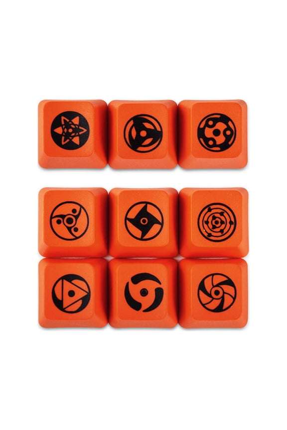 9 Keys OEM WASD Direction ESC Keycaps Pupil Theme Thicck PBT Dye Subbed Keycap