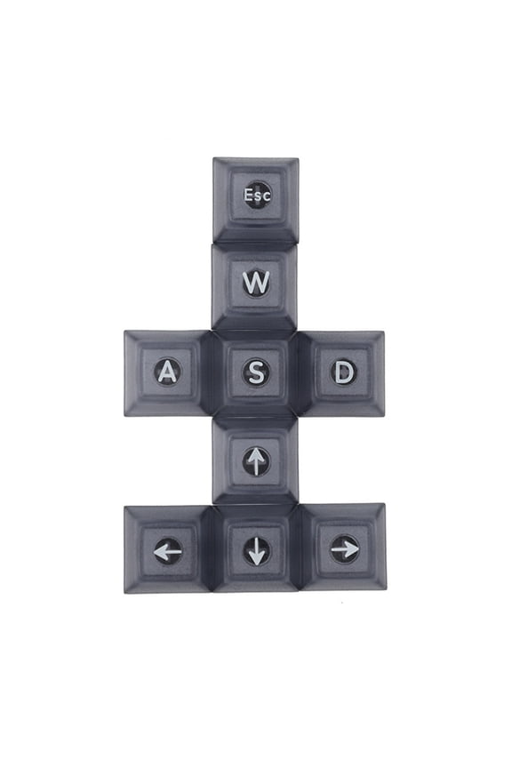 9 Keys WASD/ ESC/ Direction for Key Cap DSA Profile Backlit Keycaps For Switches Mechanical Keyboard Keycap