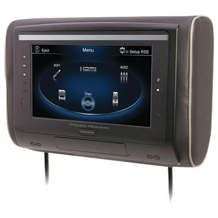 Power Acoustik - 9" Universal Replacement Headrest LCD Monitor - Black