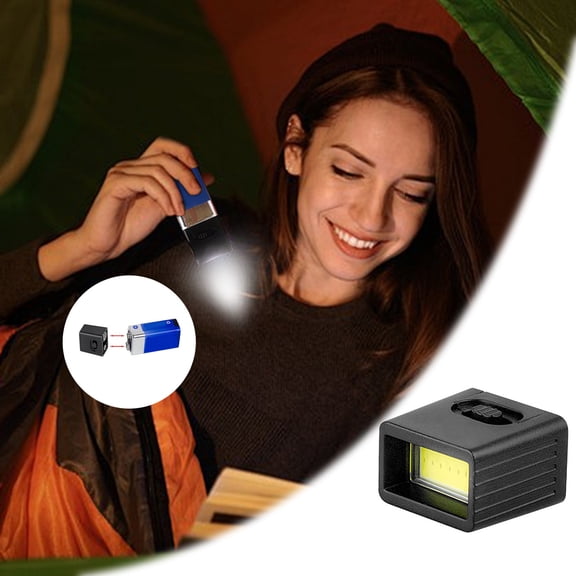 9 LED Portable Flashlight for Outdoor Camping and Emergency Lighting