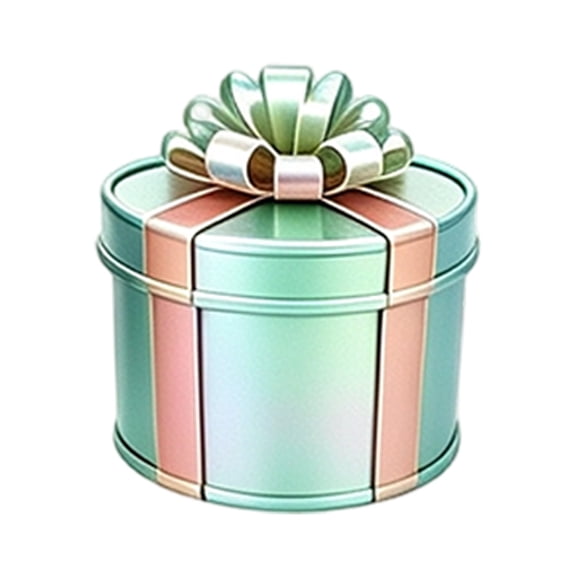 9-Layer Christmas Nesting Gift Boxes, Mini Round Holiday Surprise Set, 3.14" Funny Gag Gift